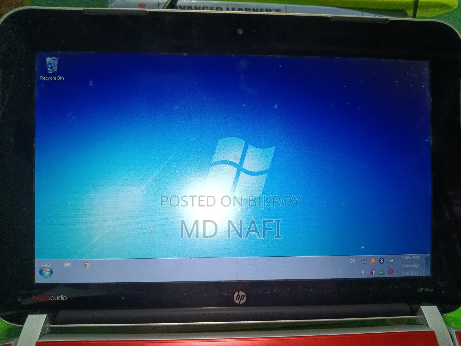 Laptop HP Mini 210 1GB Intel Atom eMMC 160GB
