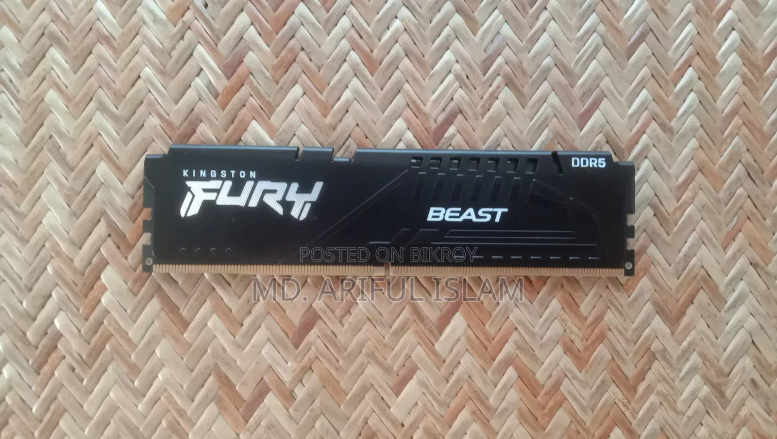 Kingston Fury Beast 16GB(8+8) DDR5 5600MHz RAM