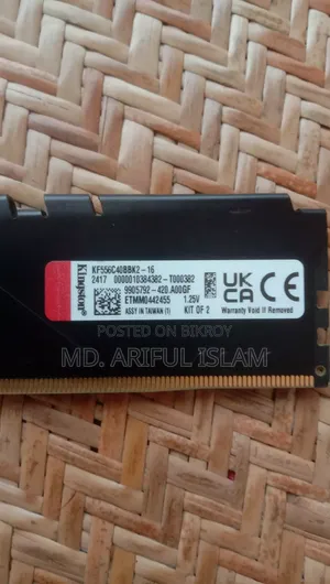 Kingston Fury Beast 16GB(8+8) DDR5 5600MHz RAM