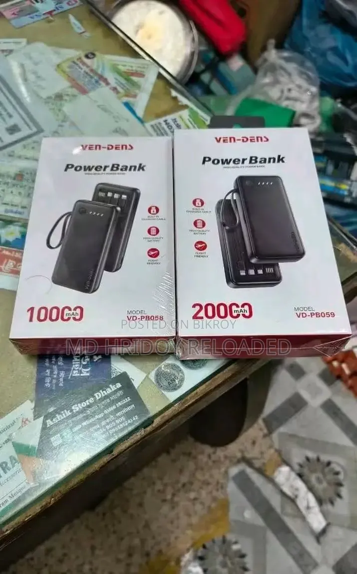Ven-Dens Powrr Bank 20000 Mah