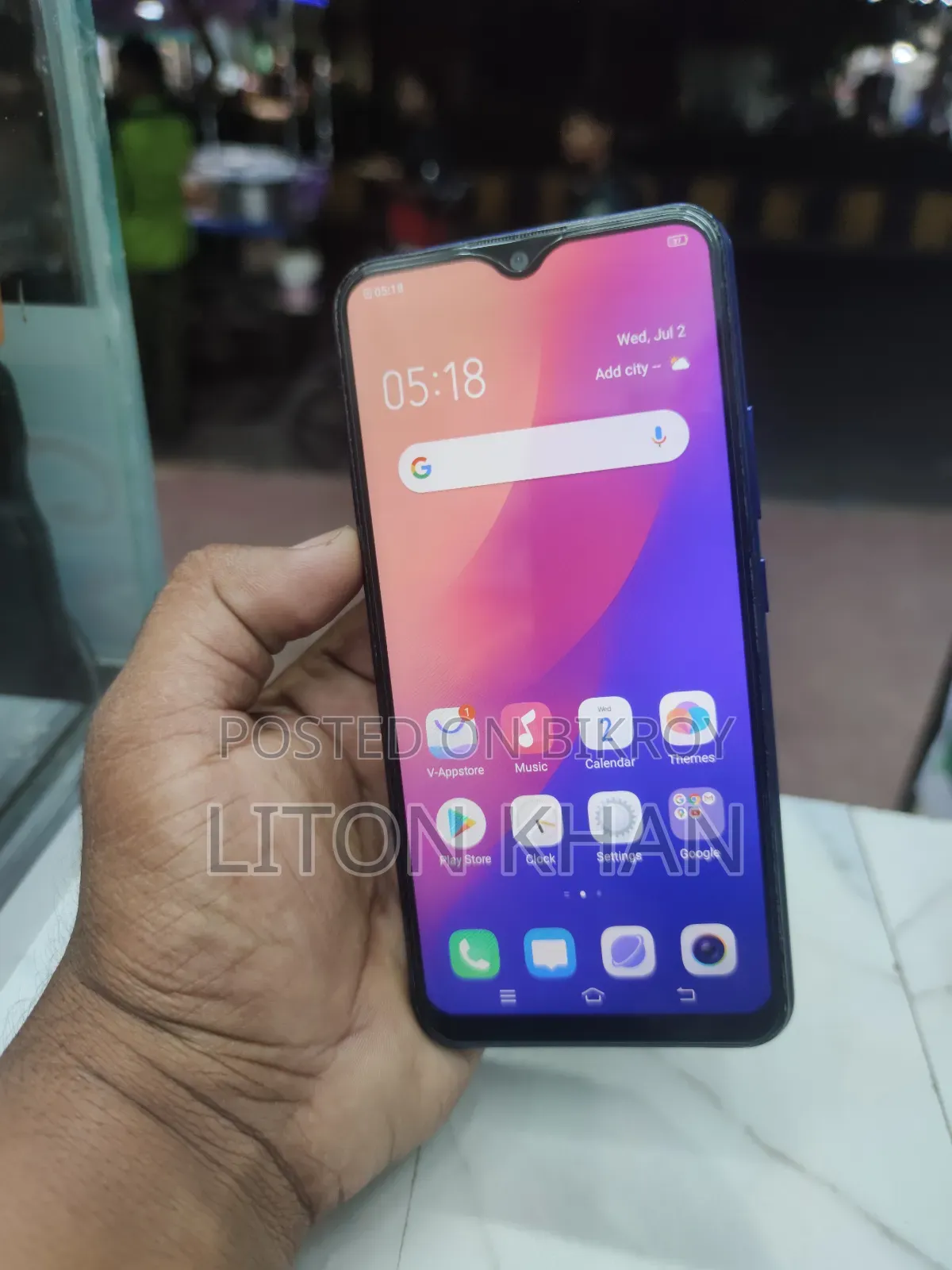 Vivo Y17 64 GB Blue