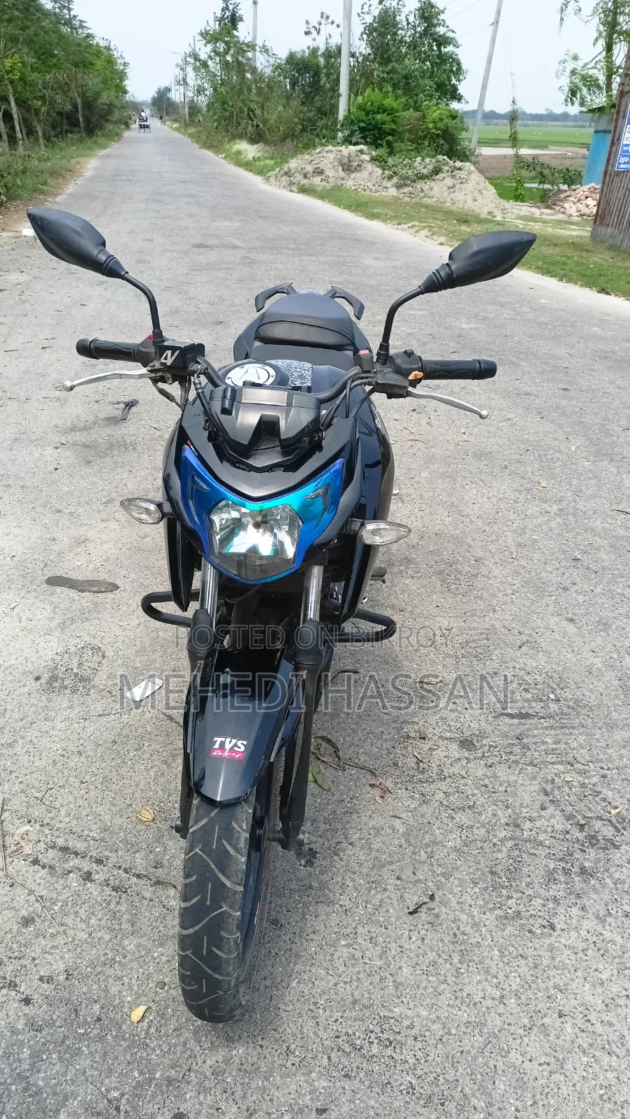 TVS Apache 160 4V 2020 Black