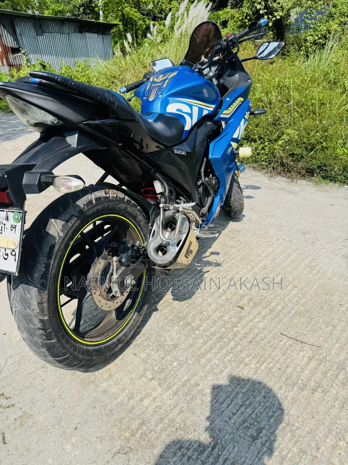 সুজুকি জিক্সার এসএফ ২০১৮ ব্লু