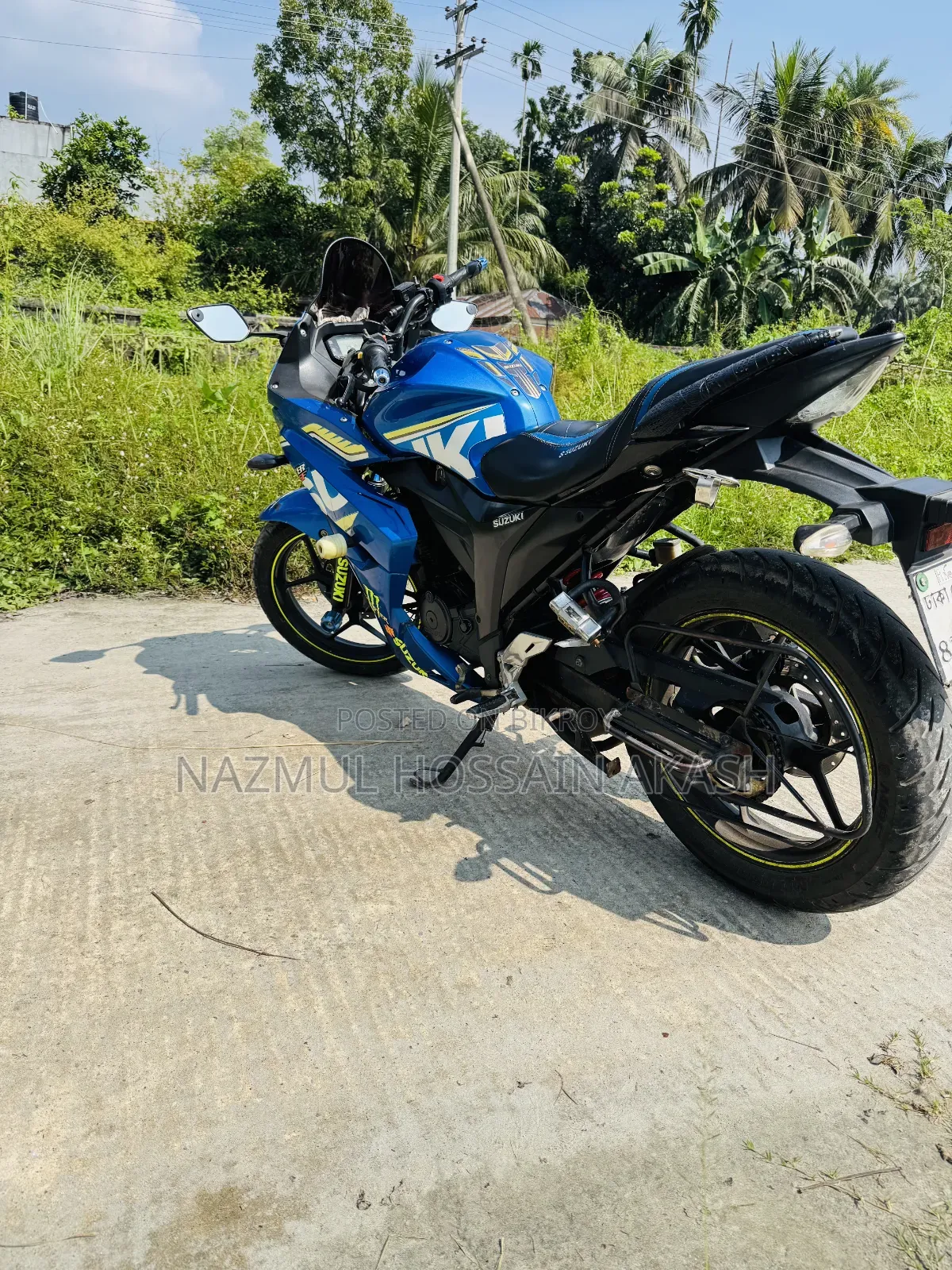 সুজুকি জিক্সার এসএফ ২০১৮ ব্লু