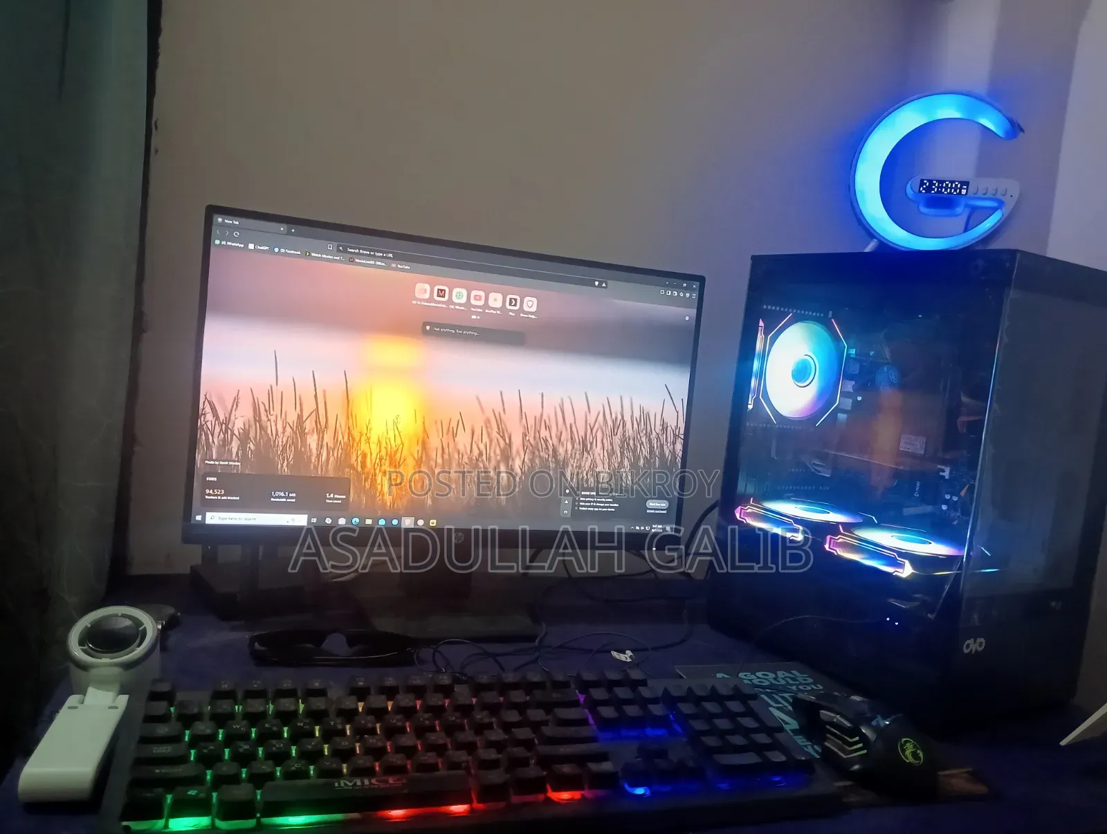 Desktop Computer HP 16GB Intel Core Ultra 9 SSD 512GB