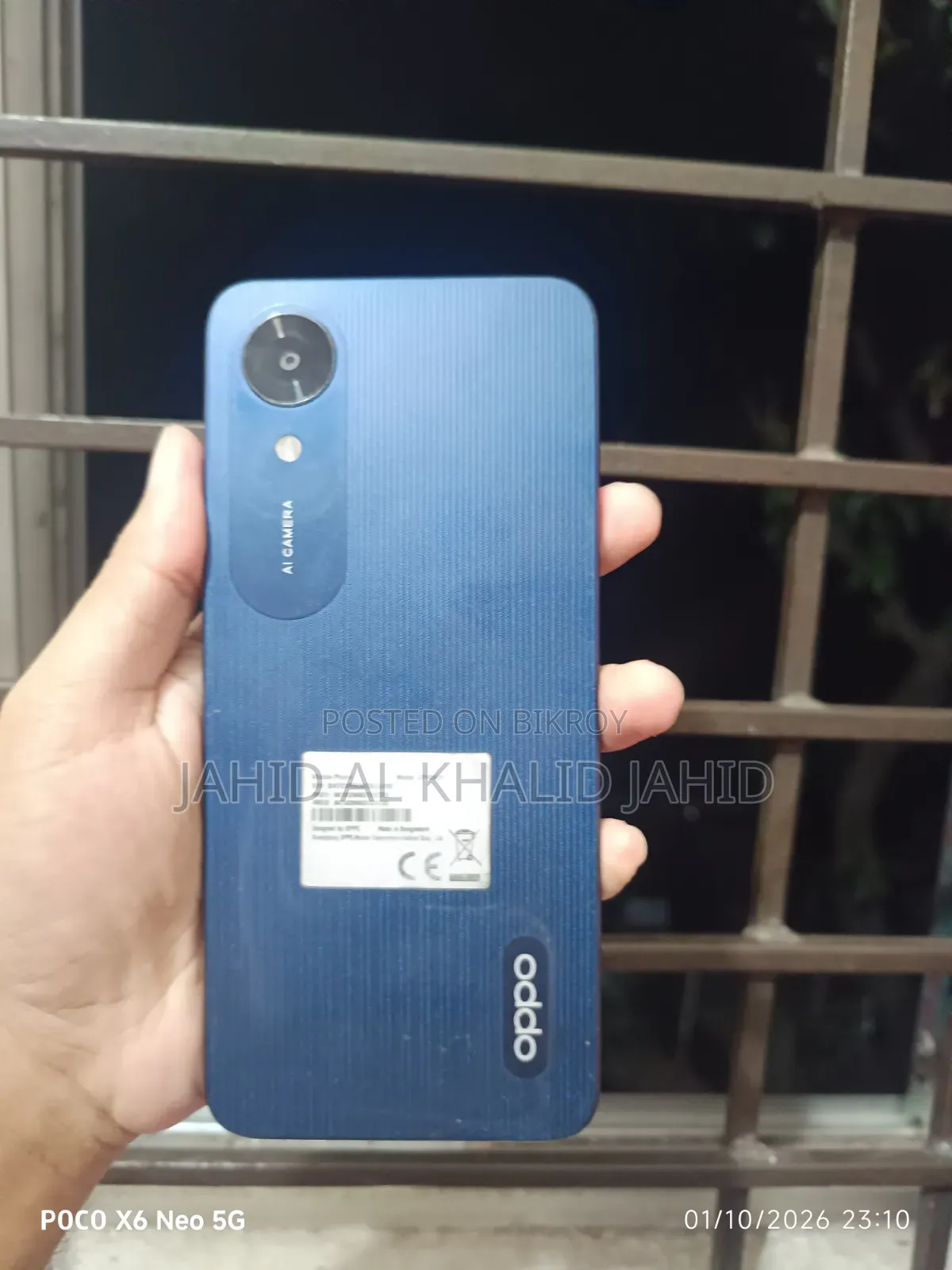 Oppo A17K 64 GB Blue
