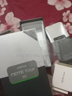 New Infinix Note Edge 256 GB Gray