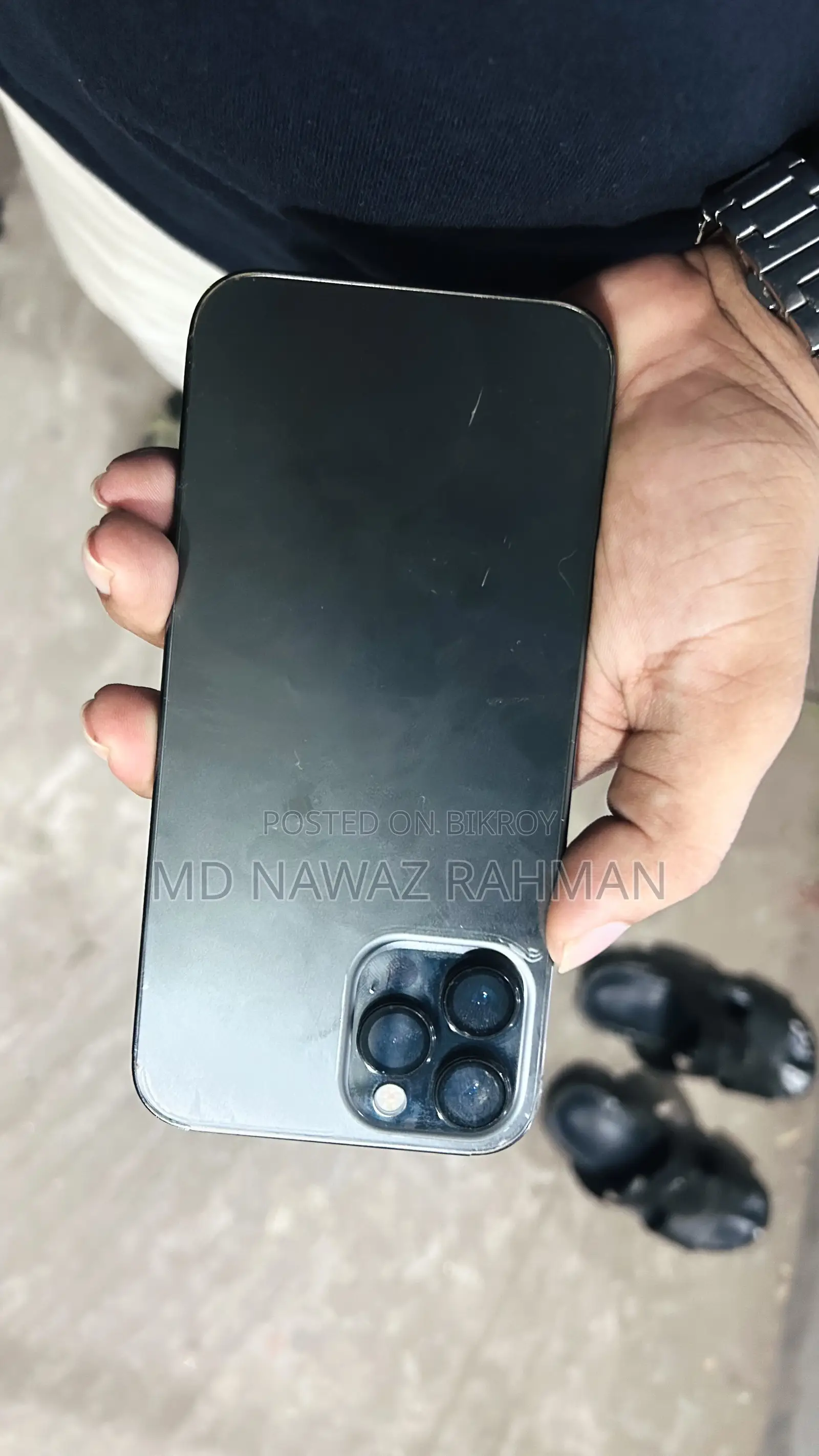 অ্যাপল আইফোন ১২ প্রো ম্যাক্স ১২৮ জিবি ব্ল্যাক