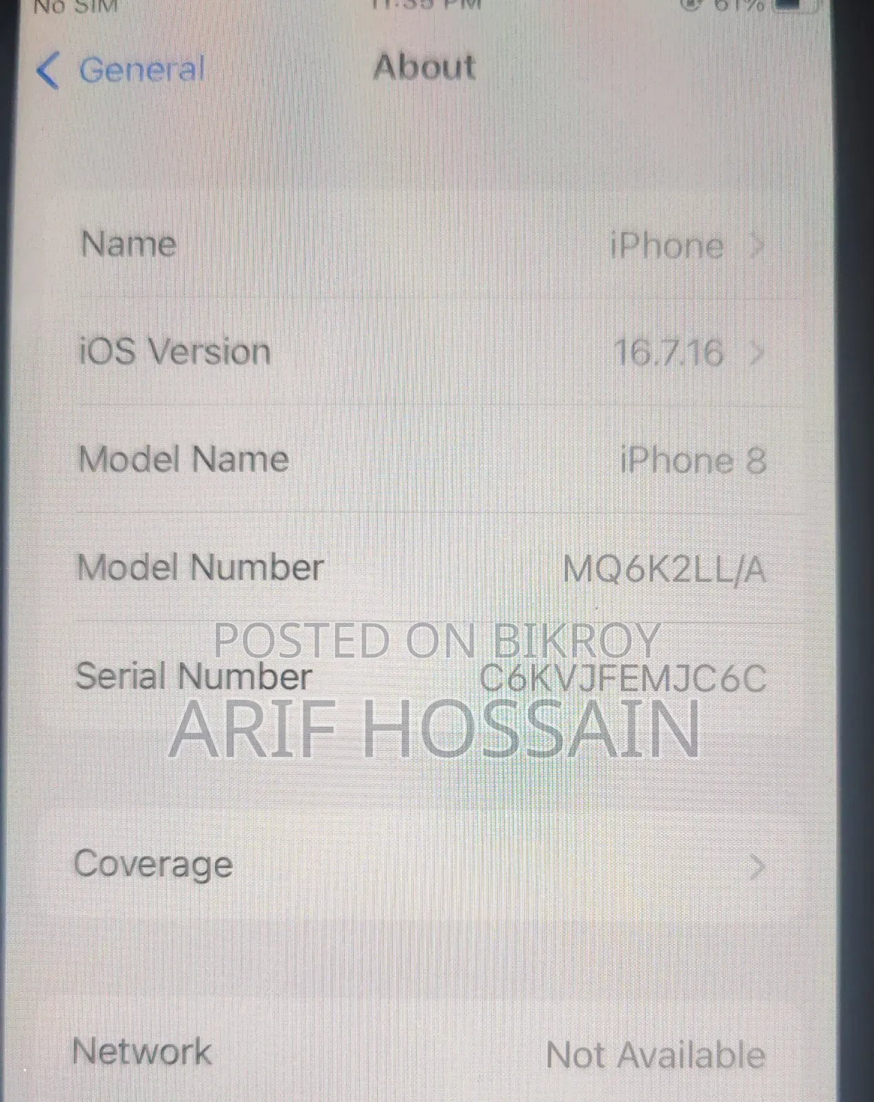 Apple iPhone 8 64 GB Purple