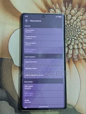 New Google Pixel 6 Pro 128 GB Gold