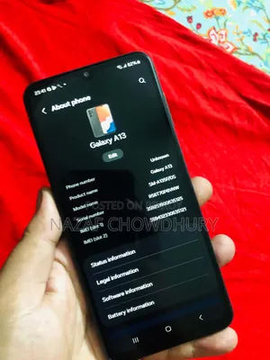 স্যামসাং গ্যালাক্সি এ ১৩ ১২৮ জিবি কালো