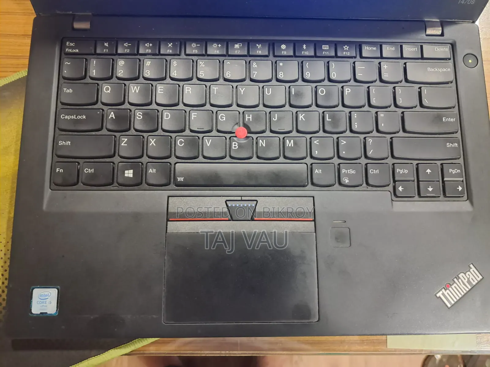 Laptop Lenovo ThinkPad T470s 8GB Intel Core i5 SSD 256GB