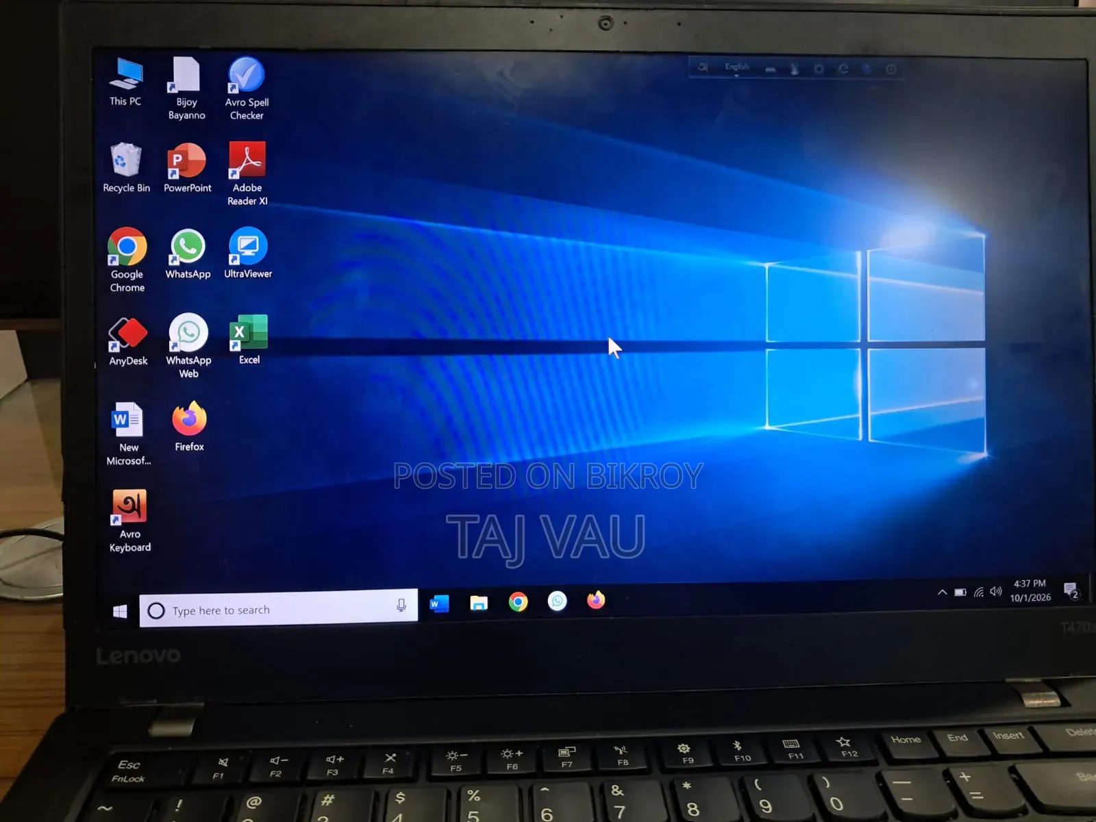 Laptop Lenovo ThinkPad T470s 8GB Intel Core i5 SSD 256GB