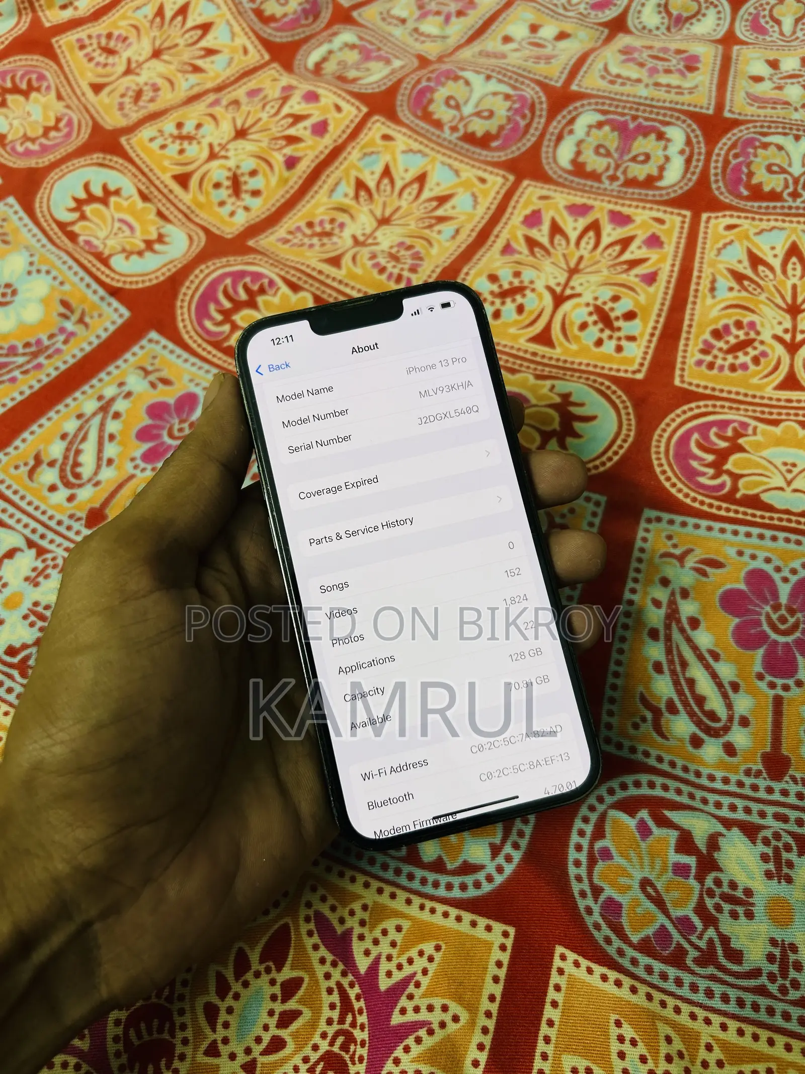 Apple iPhone 13 Pro 128 GB Black