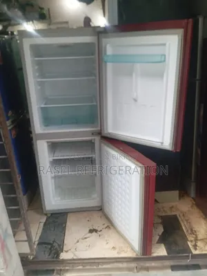 265-liter running fridge for sale.