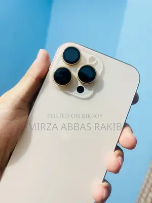 অ্যাপল আইফোন ১৬ প্রো ম্যাক্স ২৫৬ জিবি রোজ গোল্ড