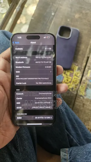 Apple iPhone 15 Pro 128 GB Black