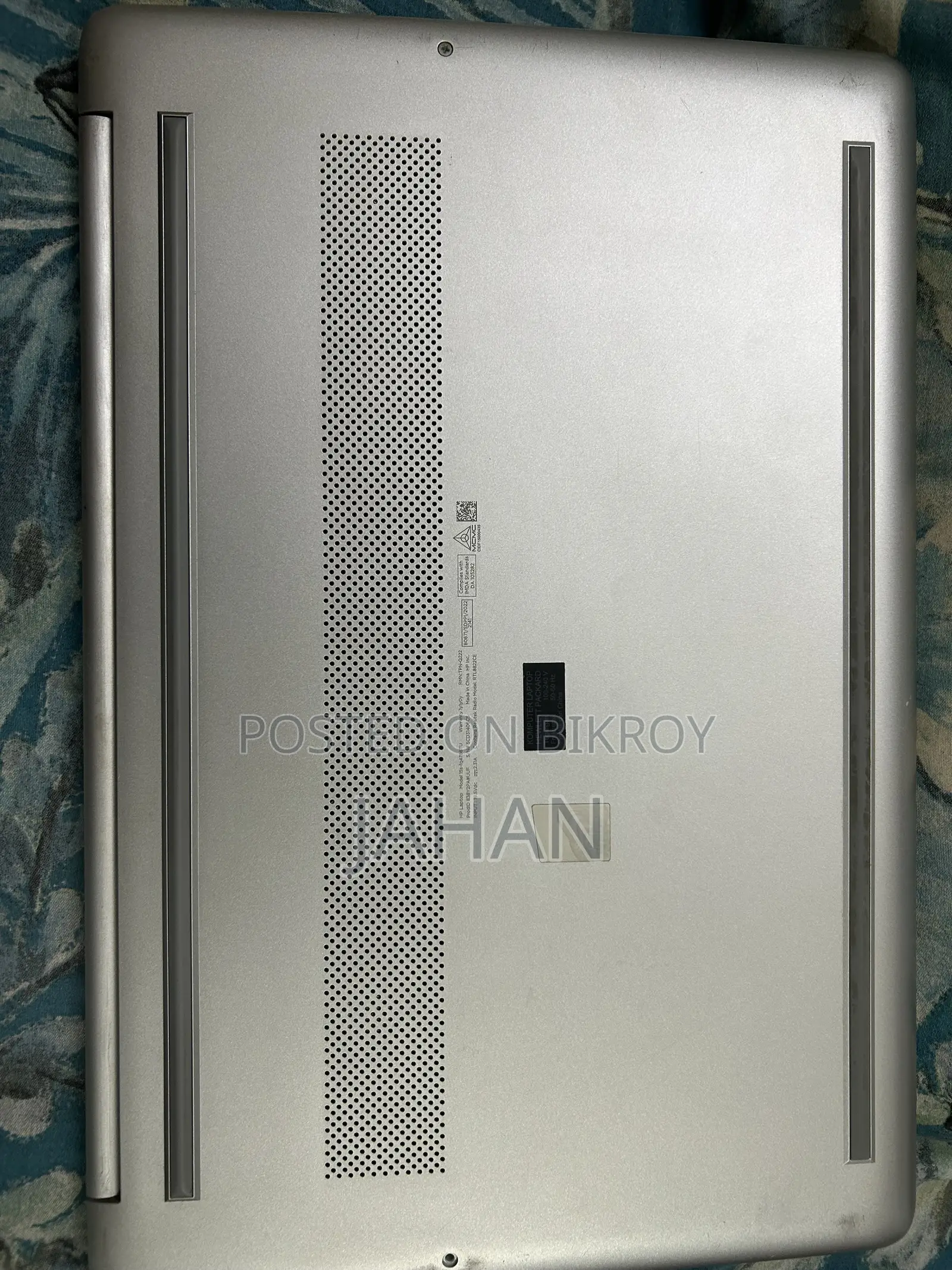 ল্যাপটপ HP 15s 8GB ইন্টেল কোর i5 HDD+SSD 512GB