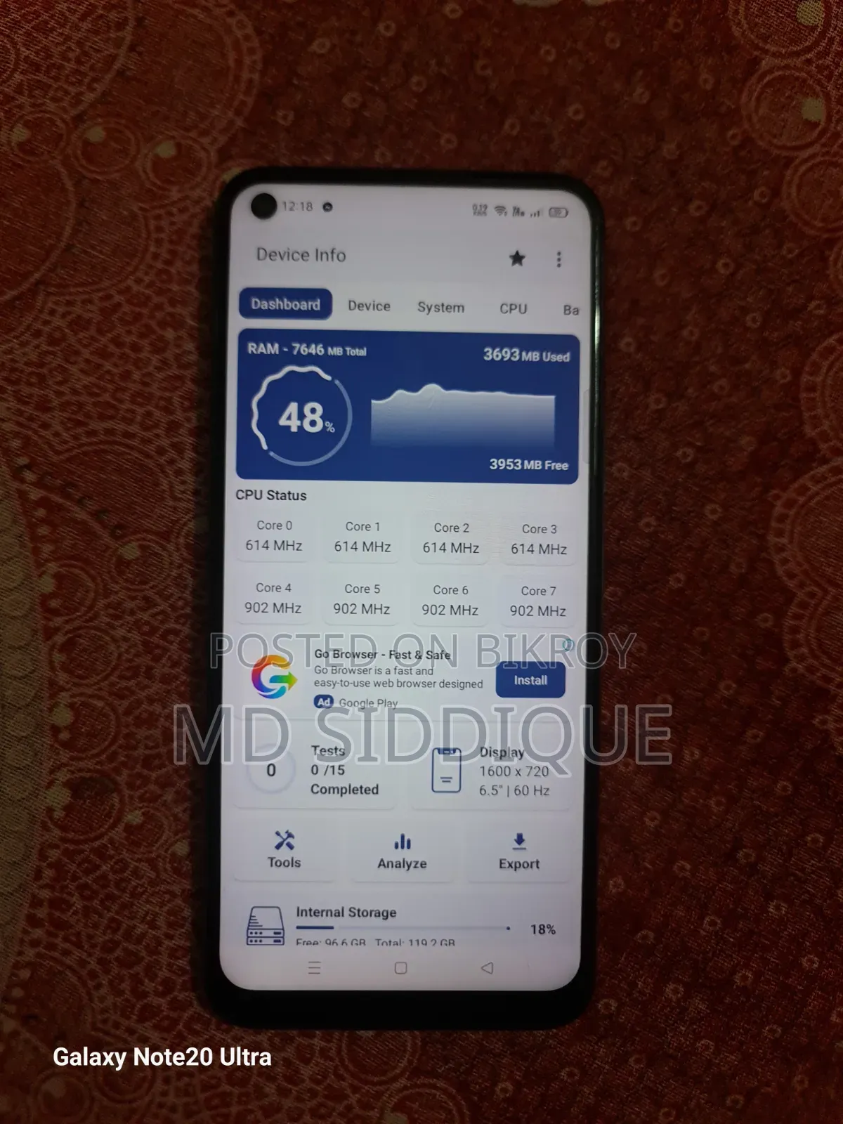 Realme 7i 128 GB Blue
