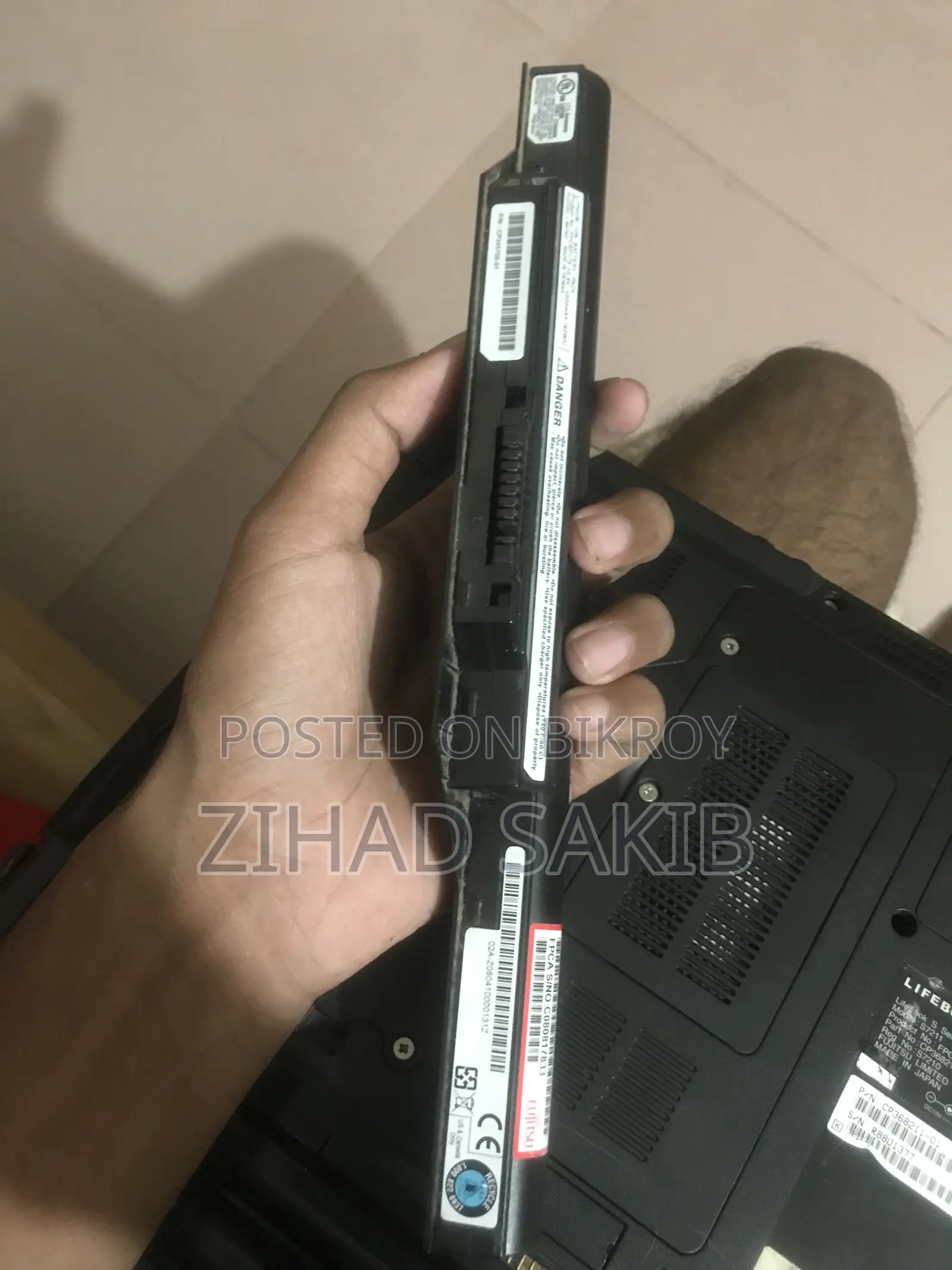 ল্যাপটপ ফুজিৎসু লাইফবুক এ১১২০ ৪জিবি ইন্টেল কোর আই৩ এসএসডি ৫১২জিবি