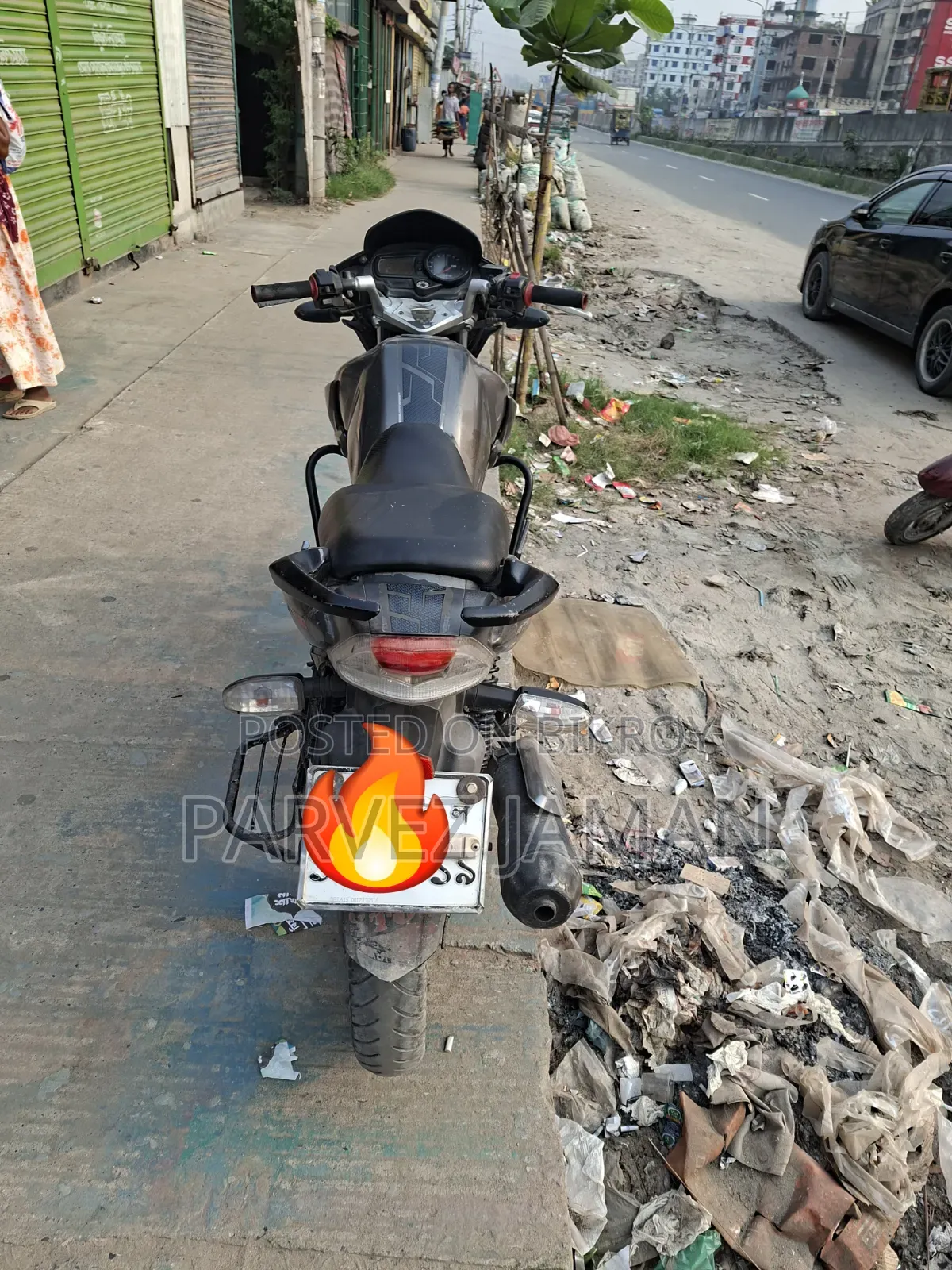 টিভিএস আপাচে আরটিআর ১৬০ ২ভি ২০১৪ গ্রে