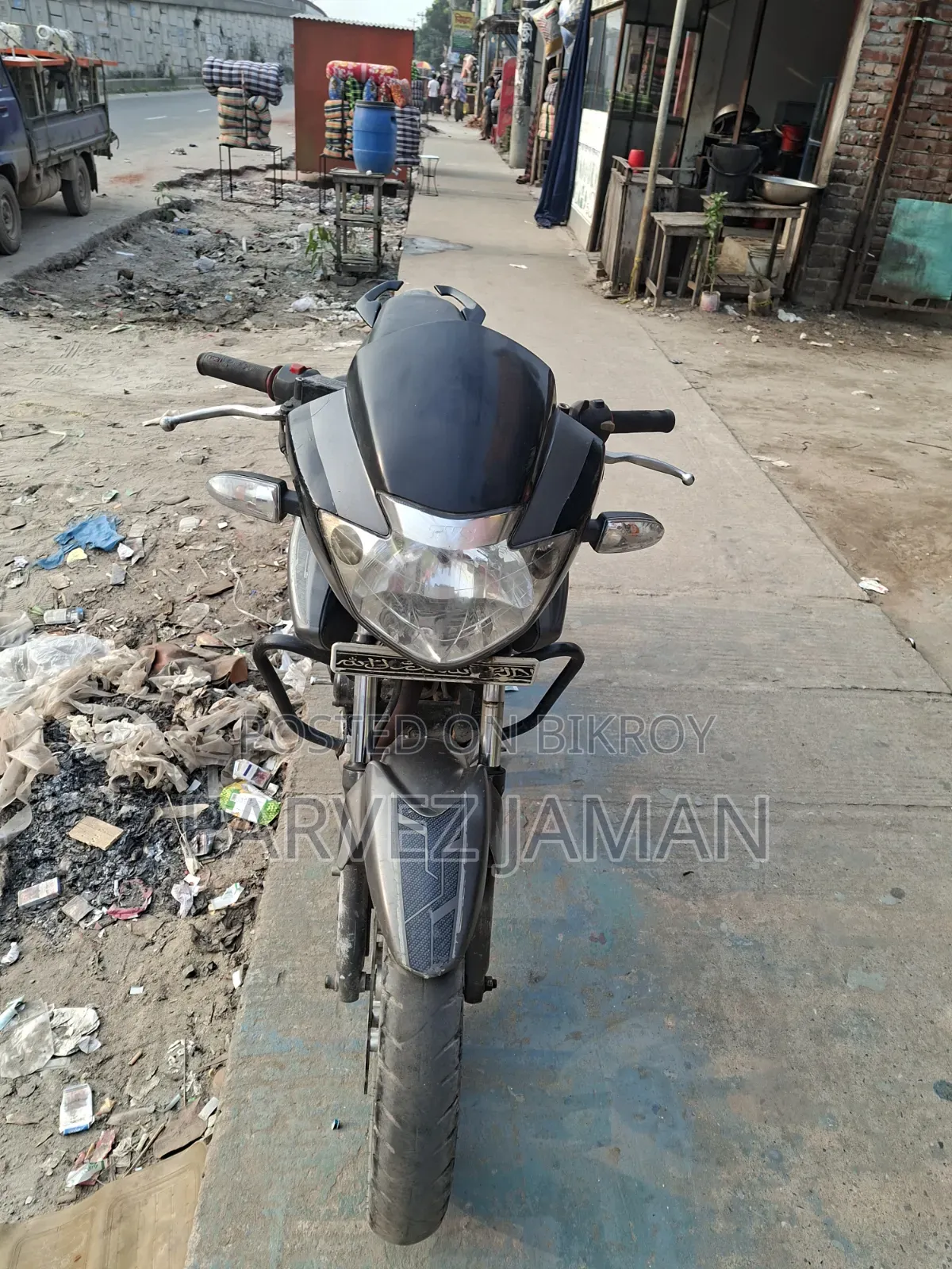 টিভিএস আপাচে আরটিআর ১৬০ ২ভি ২০১৪ গ্রে