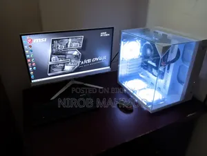 New Desktop Computer MSI 16GB AMD Ryzen SSD 512GB