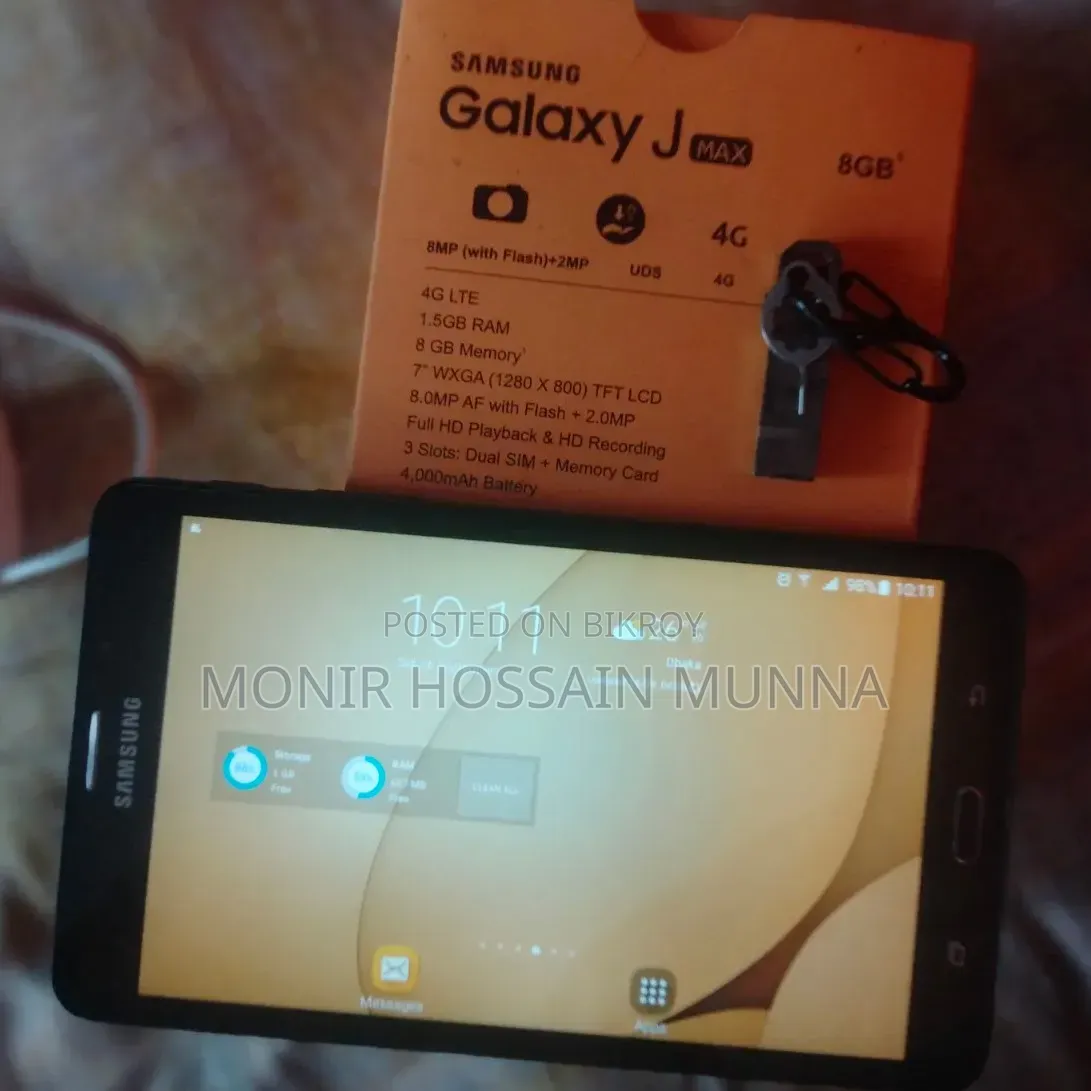 Samsung Galaxy Tab J 8 GB Black