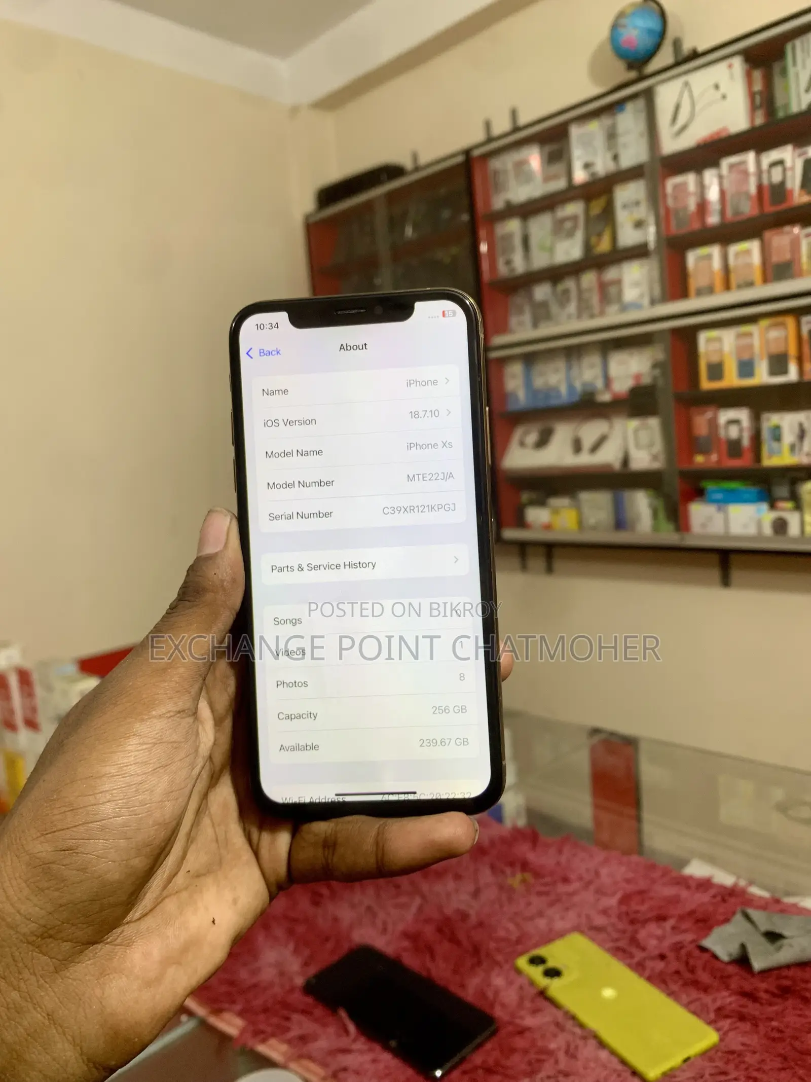 Apple iPhone XS 256 GB Gold