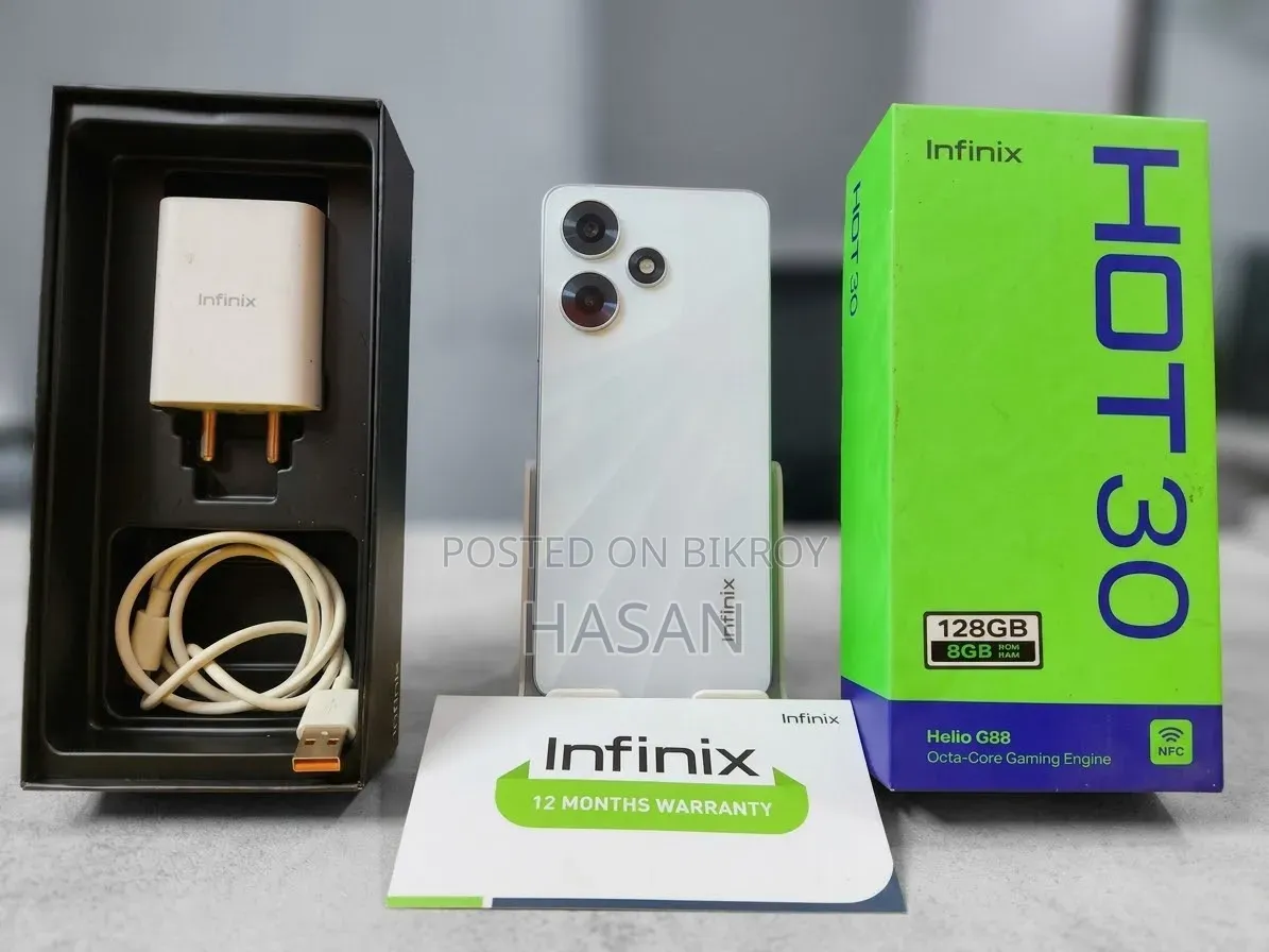 Infinix Hot 30 128 GB White
