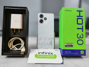 ইনফিনিক্স হট ৩০ ১২৮ জিবি সাদা