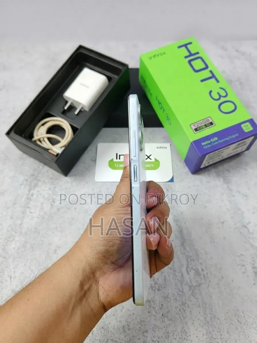 Infinix Hot 30 128 GB White