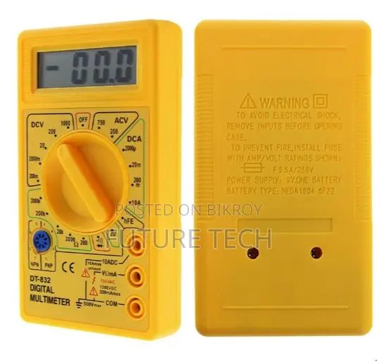 Professional DT830 / DT832 Digital Multimeter