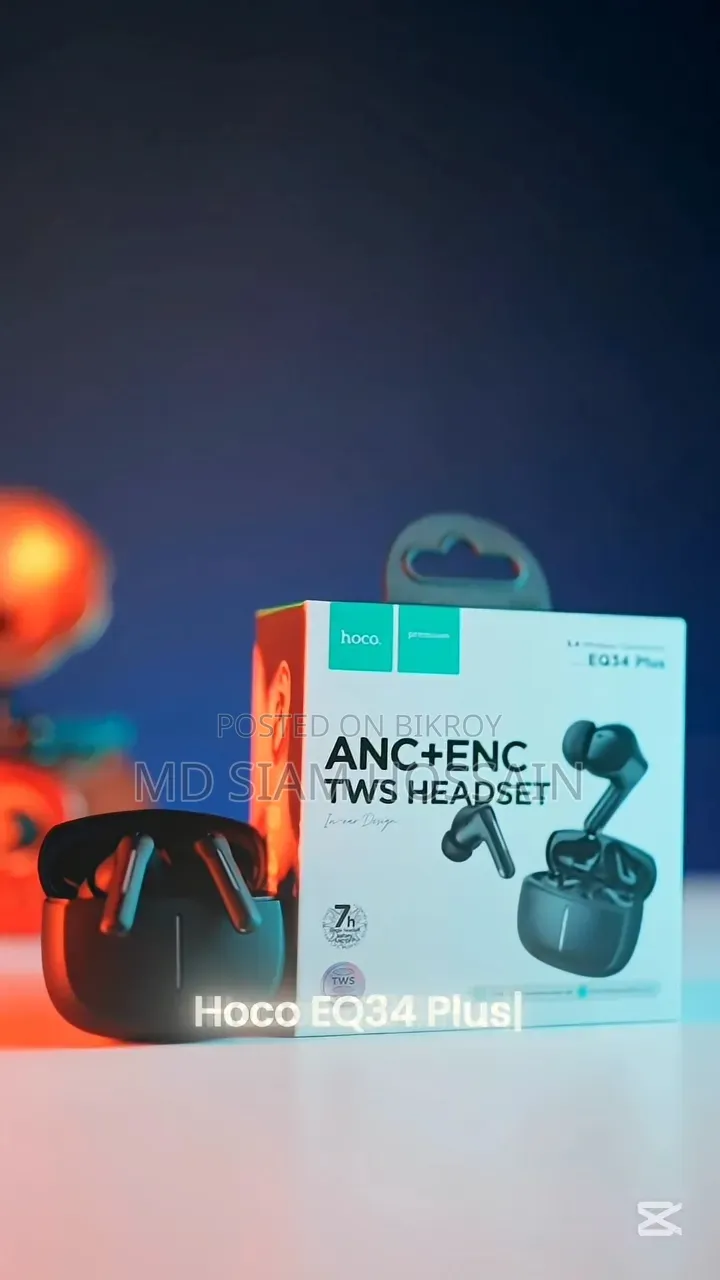 হোকো ইকিউ৩৪ প্লাস এএনসি+ইএনসি টিডব্লিউএস