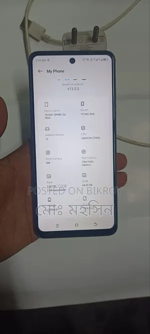 Tecno Spark Go 64 GB Black