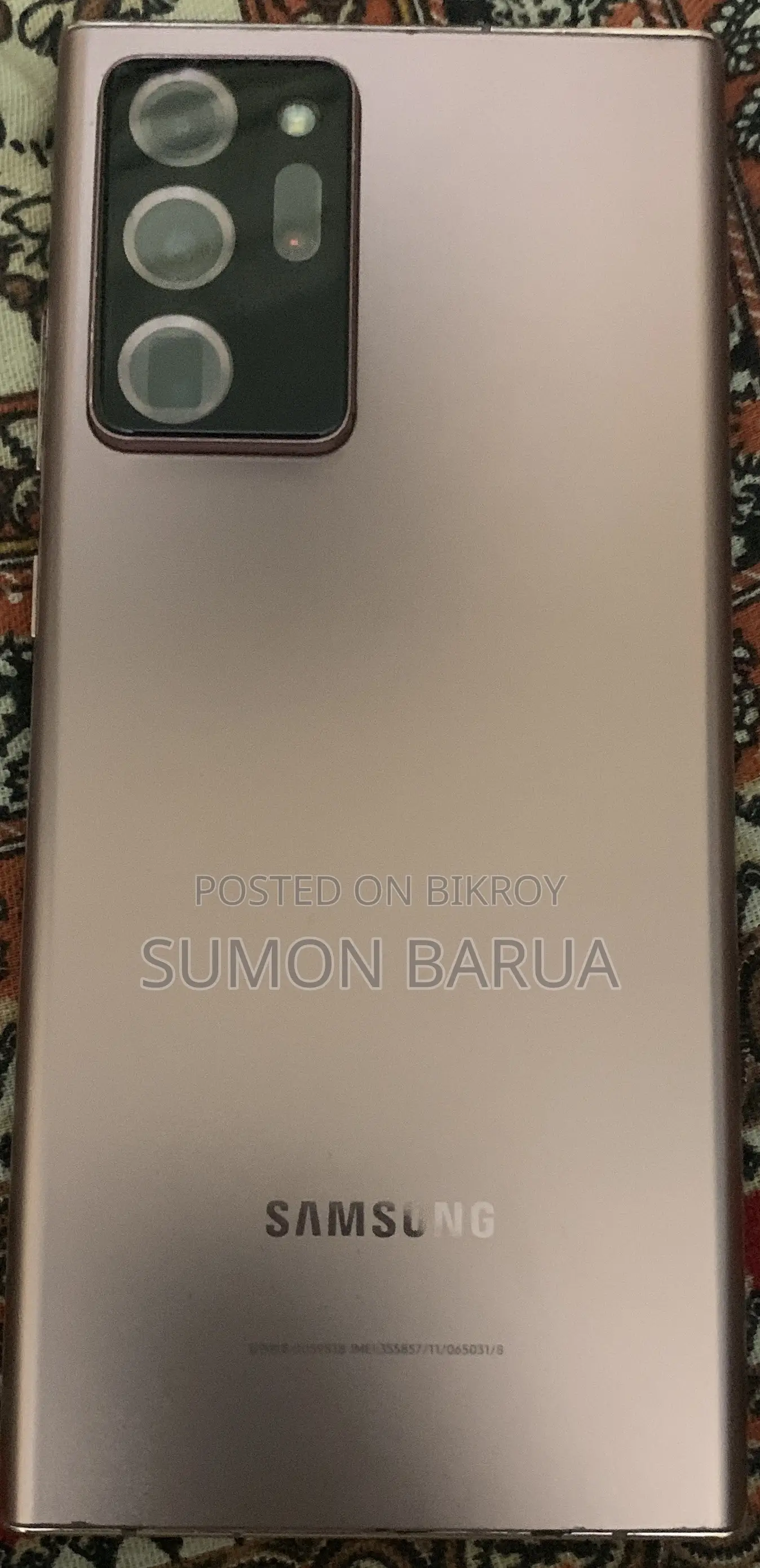 Samsung Galaxy Note 20 Ultra 256 GB Gold