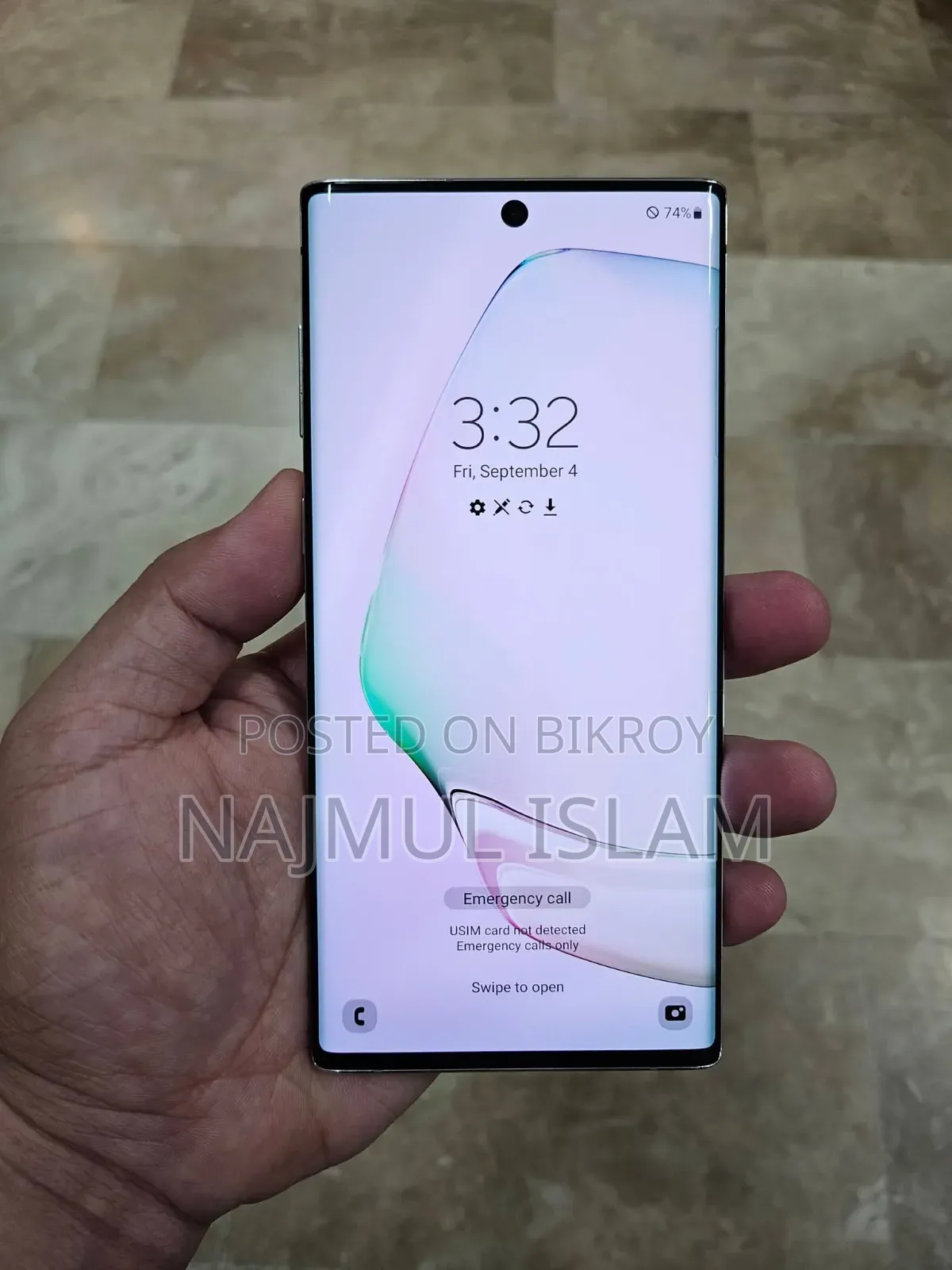 Samsung Galaxy Note 10 Plus 256 GB Gold