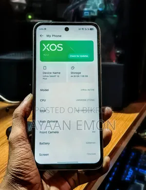 Infinix Smart 10 Plus 128 GB White