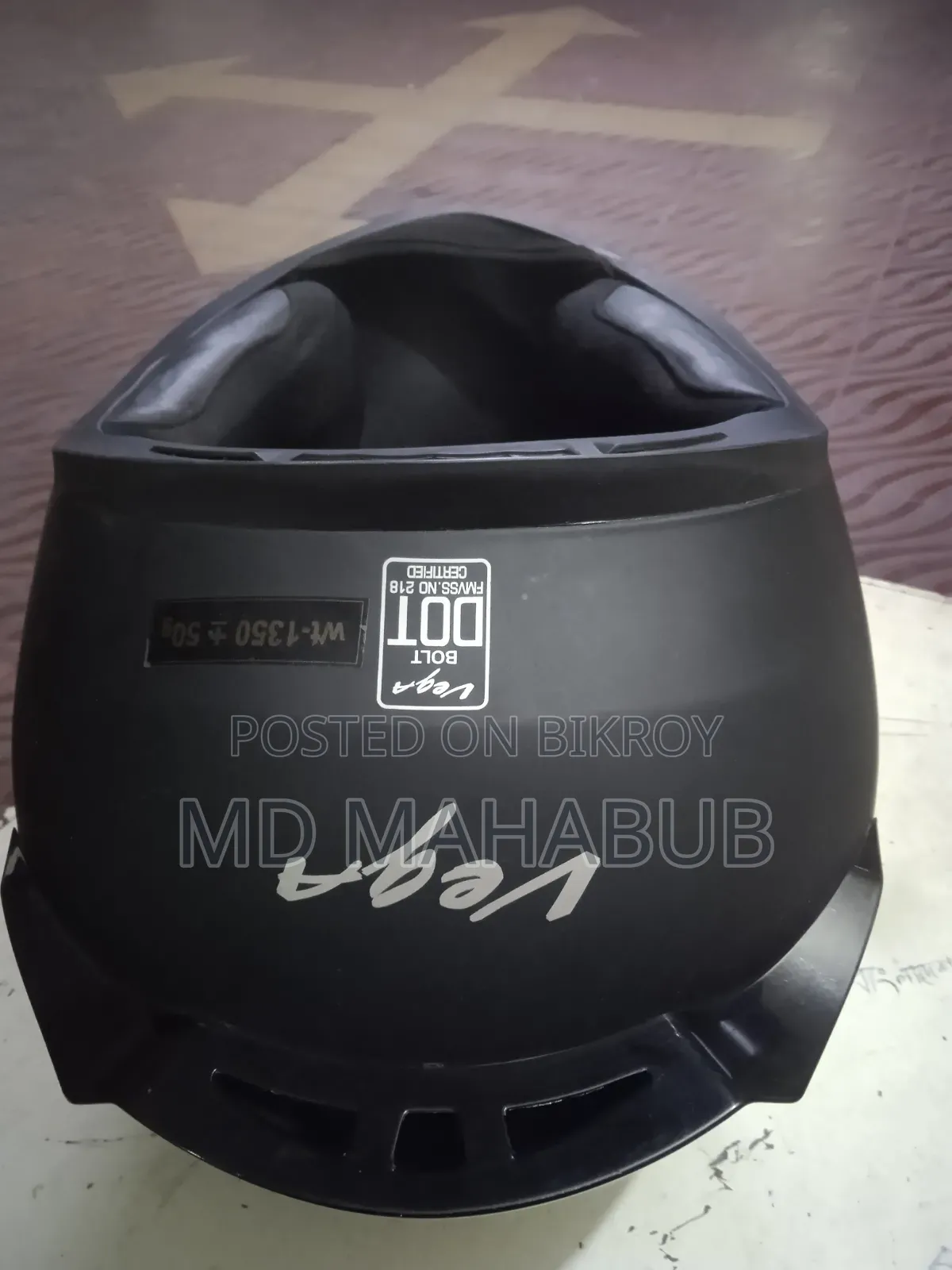 Vega Bolt Full Face Helmet for sale in fresh condition added