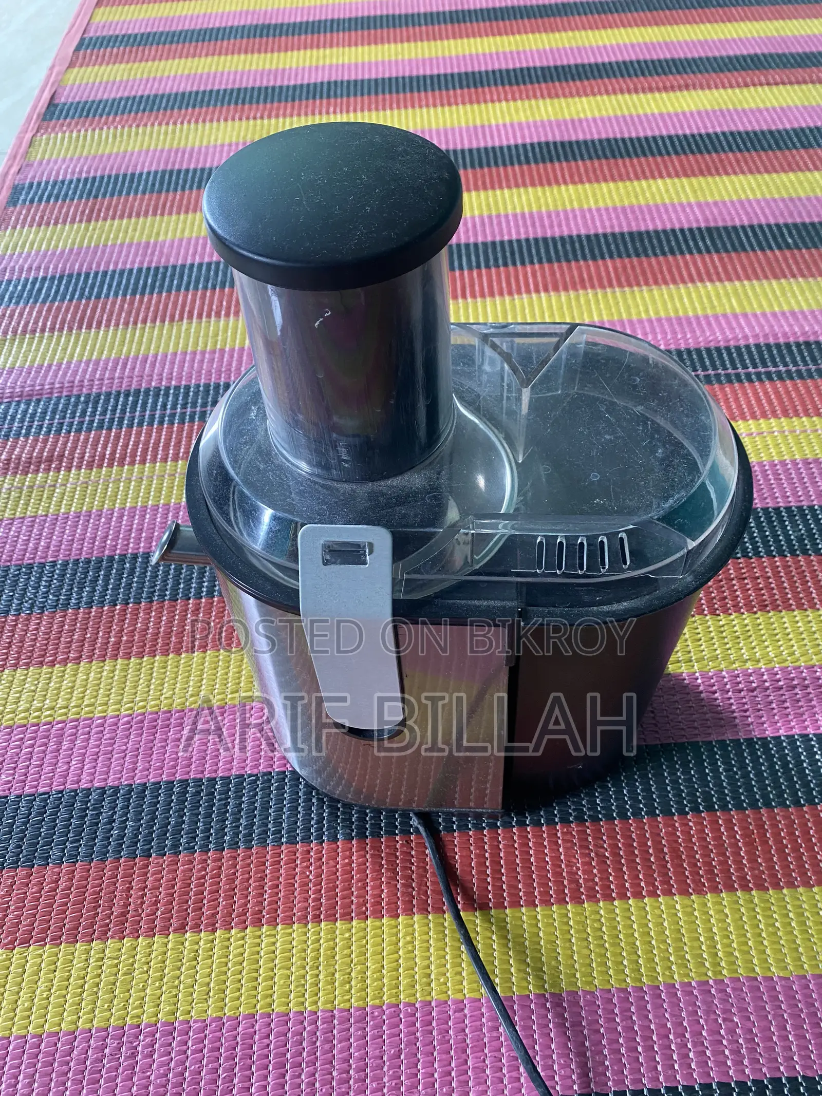 Miyako Juicer MFJ-518 Stainless Steel Body