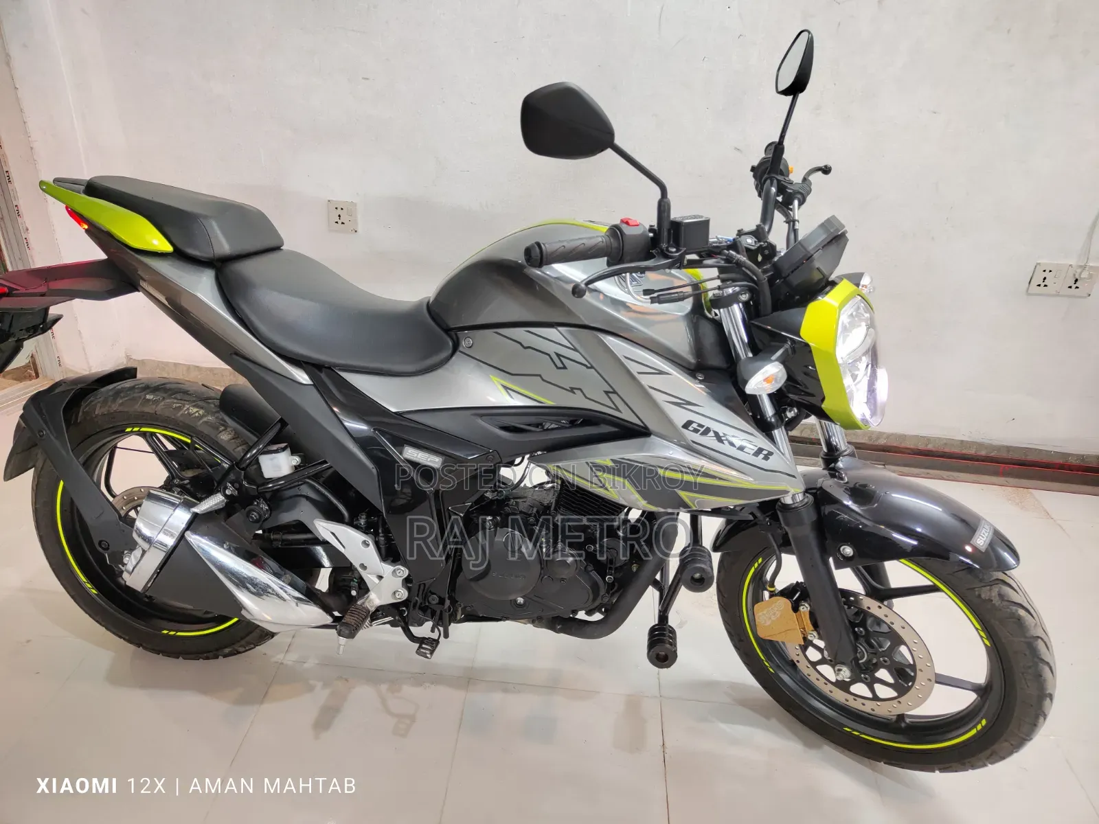 নতুন সুজুকি জিক্সার ২০২৬ সবুজ