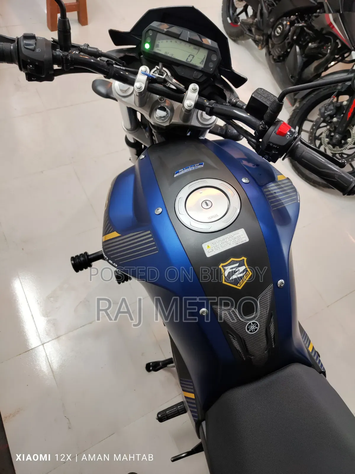 New Yamaha FZS V2 2026 Blue