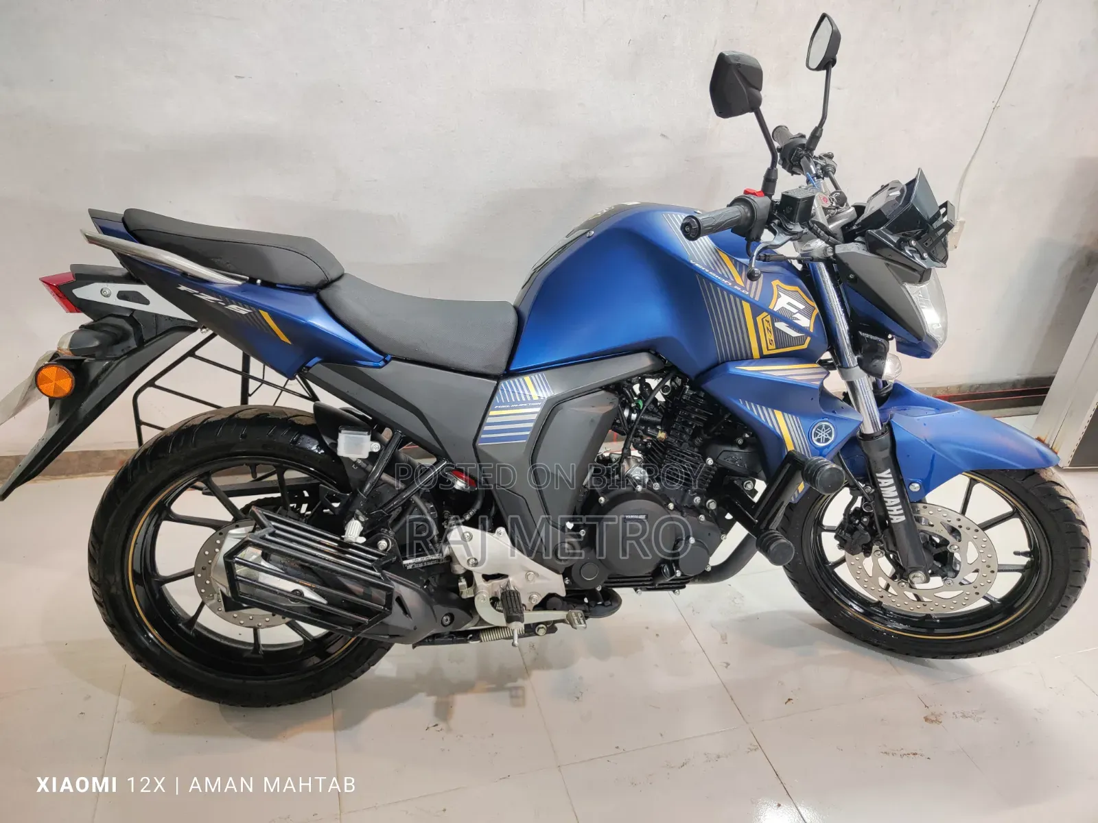 New Yamaha FZS V2 2026 Blue
