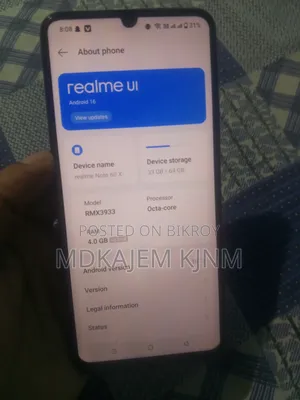New Realme Narzo 60 128 GB Black