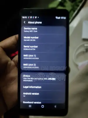 Samsung Galaxy M01 Core 32 GB Black