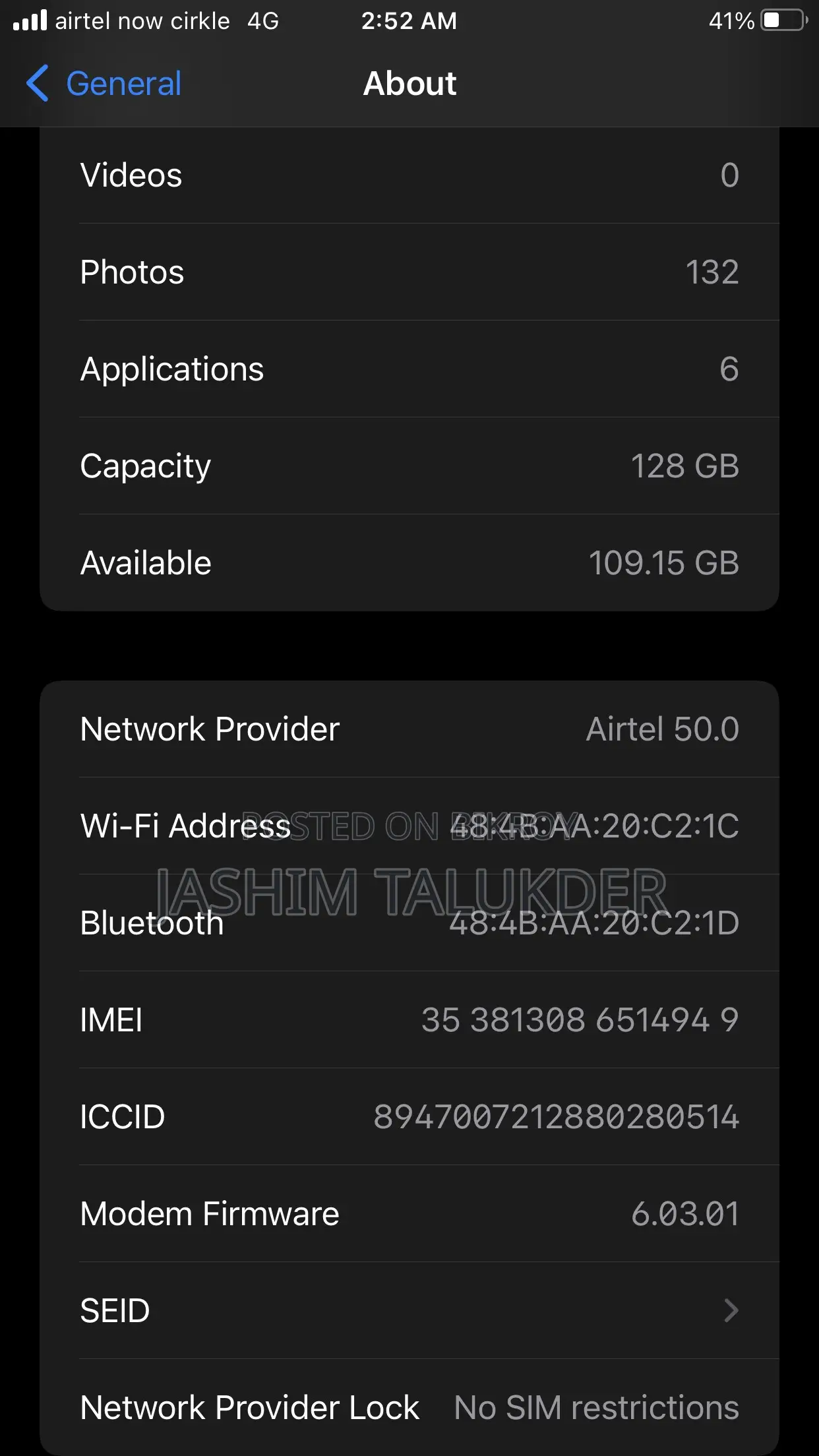 Apple iPhone 7 Plus 128 GB Black