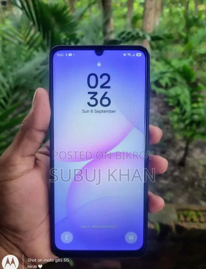 স্যামসাং গ্যালাক্সি এ০৭ ১২৮ জিবি ব্ল্যাক