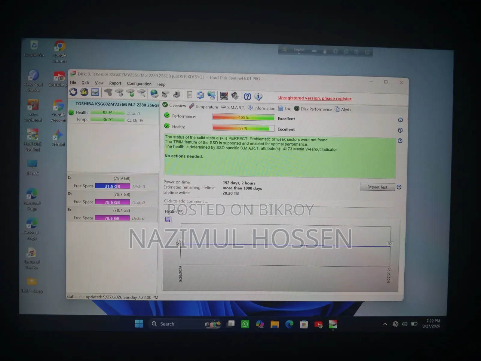 Laptop Dell Latitude 5290 2-in-1 8GB Intel Core i5 SSD 256GB