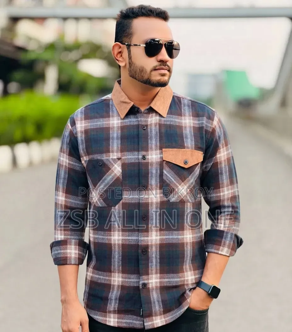 Premium Cotton Double Pocket Shirt