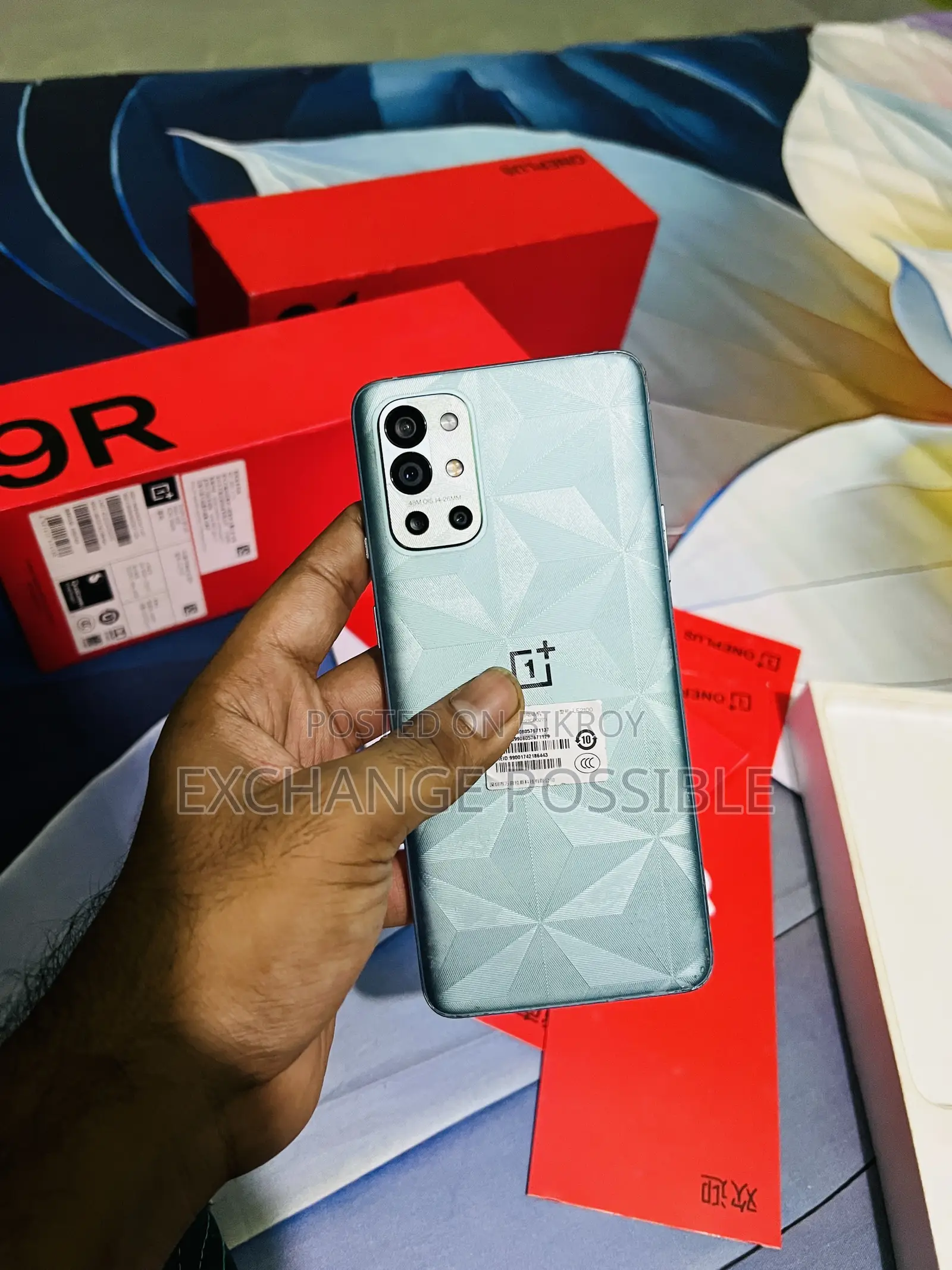 নতুন OnePlus 9R 128 জিবি ব্লু